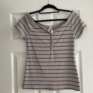 Guilty striped t-shirt Medium NWOT